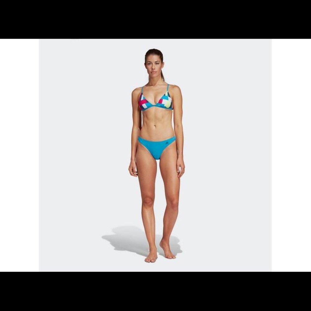 adidas Women’s BW Swim Bottom LRS Multi Color Print Size Small Training DQ3196